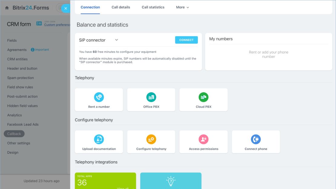 CRM форм үүсгэх болон тохируулах